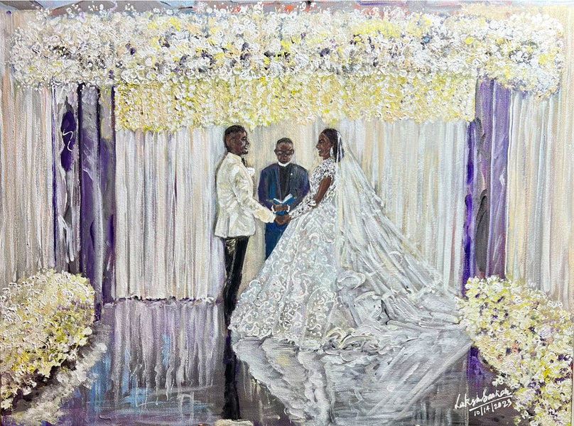 Bellevue Conference and Events Center Wedding Painting