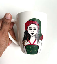 Load image into Gallery viewer, Personalized Hand Painted Mug - Elf- Holiday Collection
