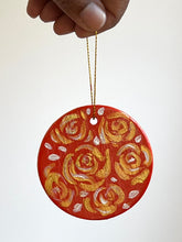 Load image into Gallery viewer, Hand Painted Christmas Ornament - ORANGE 2
