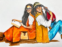 Load image into Gallery viewer, Sketch of Dilwale Dulhania Le Jaayenge
