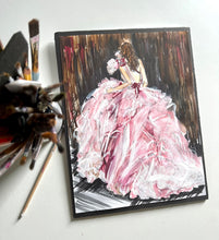 Load image into Gallery viewer, Pink Perfect - Fashion Couture Illustration
