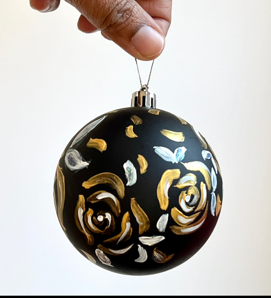 Black and Gold Ornament