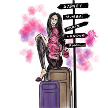 Load image into Gallery viewer, Travel bug - Fashion Illustration
