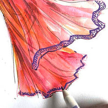 Load image into Gallery viewer, Saree Seduction - Illustration Art Print

