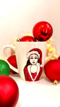 Load image into Gallery viewer, Personalized Hand Painted Mug - Santa Baby - Holiday Collection
