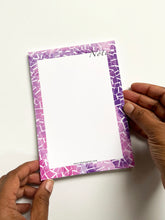 Load image into Gallery viewer, Notepad - Purple and pink Maze
