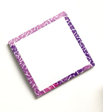 Load image into Gallery viewer, Sticky Notes - Set of 2 - Purple and Pink Maze
