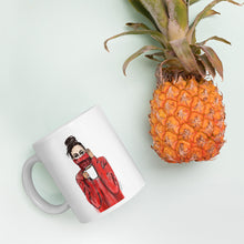 Load image into Gallery viewer, White glossy mug- Sweater Weather and Coffee mug- Right Handed Mug
